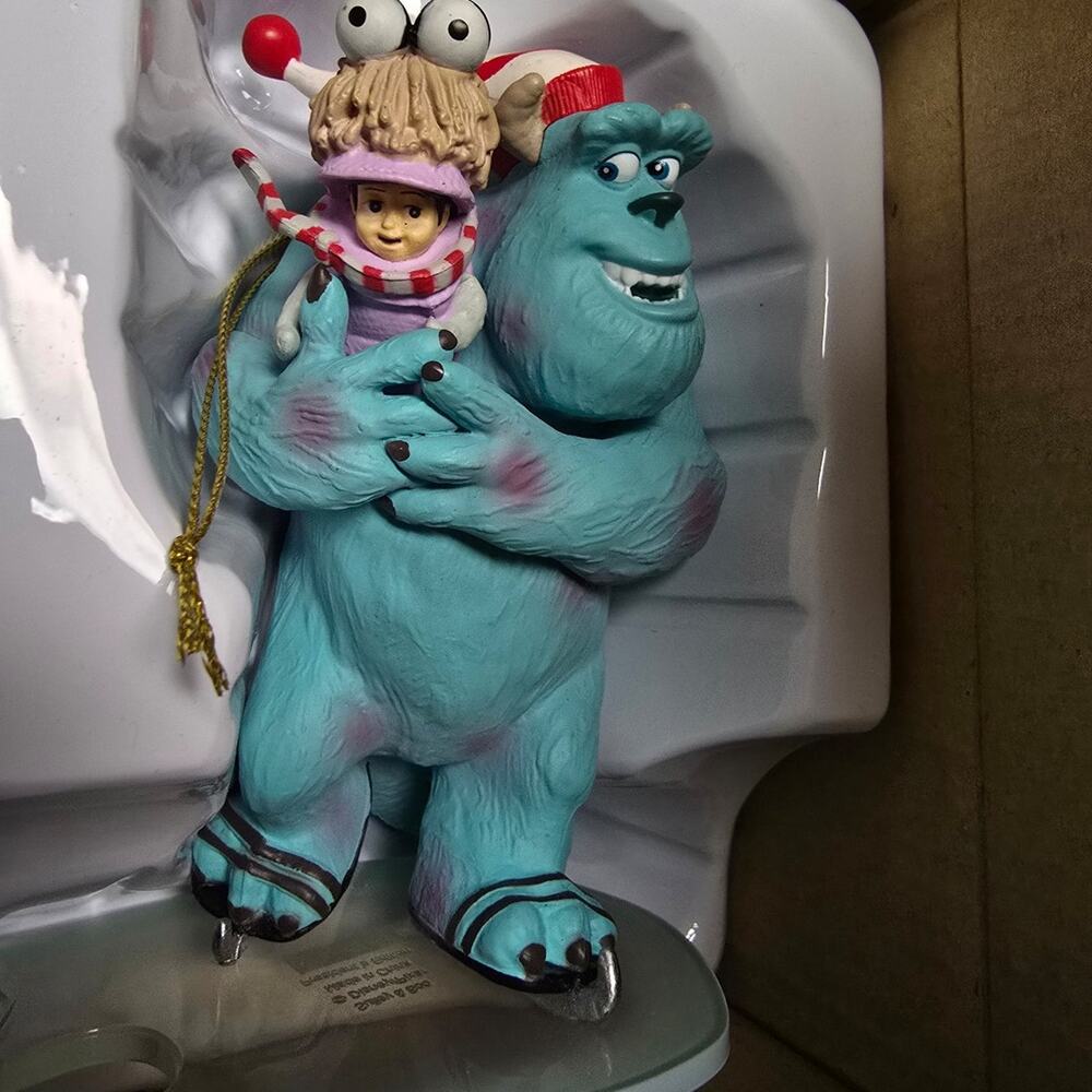 Grolier Presidents Edition Disney's Monsters, Inc Sulley and Boo ornament